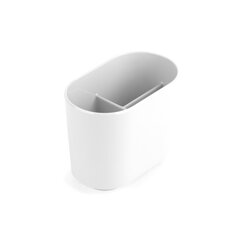 Пластиковая чаша для зубных щеток Umbra Step, белый, 8x13x10 см цена и информация | Аксессуары для ванной комнаты | 220.lv