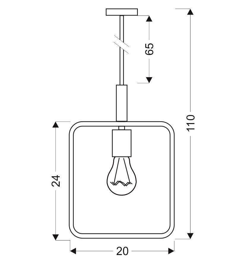 Candellux piekaramā lampa White cena un informācija | Piekaramās lampas | 220.lv