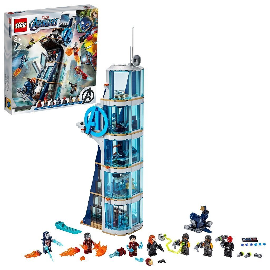 76166 LEGO® Super Heroes Atriebēju cīņa tornī cena un informācija | Konstruktori | 220.lv