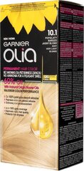 Eļļas bāzes ilgstoša matu krāsa bez amonjaka Garnier Olia, 10.1 Very Light Blonde cena un informācija | Matu krāsas | 220.lv
