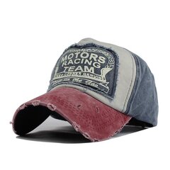 Cepure ar snīpi "Motors Racing" cena un informācija | Vīriešu cepures, šalles, cimdi | 220.lv