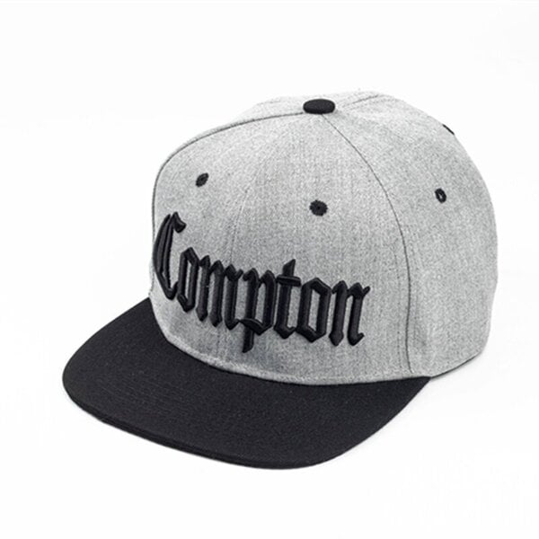 Cepure ar nagu "Compton", pelēka cena | 220.lv