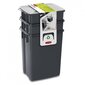 Atkritumu tvertņu komplekts Biobox 2x10L+6L, pelēks cena un informācija | Miskastes | 220.lv