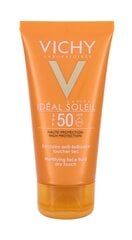 Krēms pret saules iedarbību sejai Vichy Ideal Soleil SPF50 50 ml цена и информация | Кремы от загара | 220.lv