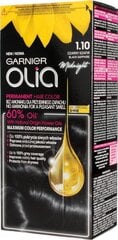 Стойкая краска Garnier Olia, 1.10 цена и информация | Краска для волос | 220.lv