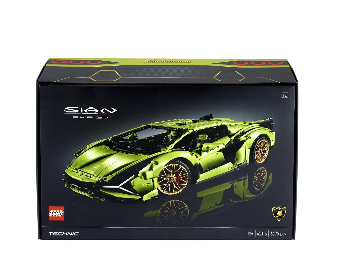 42115 LEGO® Technic Lamborghini Sián FKP 37 цена | 220.lv