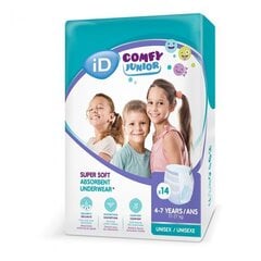 Подгузники-трусики iD Comfy Junior 17-27кг 14шт цена и информация | Подгузники | 220.lv