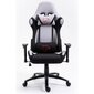 Spēļu krēsls Nore F4G FG38/F, melns/pelēks cena un informācija | Biroja krēsli | 220.lv
