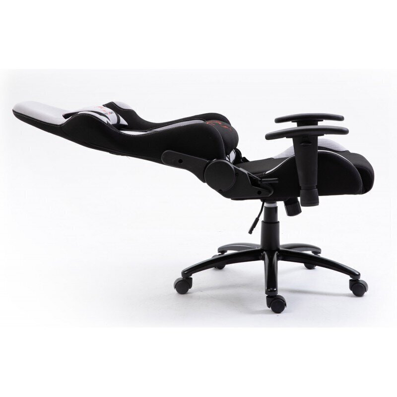 Spēļu krēsls Nore F4G FG38/F, melns/pelēks цена и информация | Biroja krēsli | 220.lv