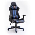 Игровое кресло Nore F4G FG33, черное/синее