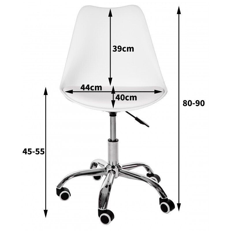 Bērnu krēsls Nore FD005, balts cena un informācija | Biroja krēsli | 220.lv