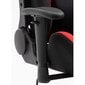 Spēļu krēsls Nore F4G FG38/F, melns/sarkans cena un informācija | Biroja krēsli | 220.lv
