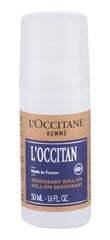 Rullīšu dezodorants vīriešiem L'Occitane 50 ml cena un informācija | Dezodoranti | 220.lv