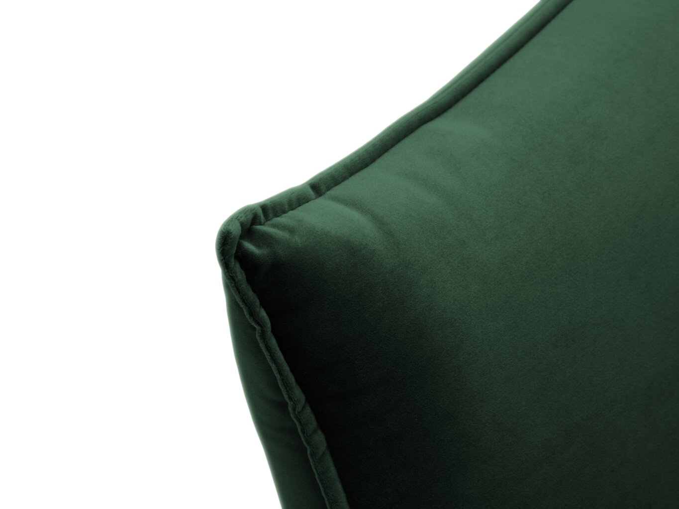 Kušete Milo Casa Elio, tumši zaļas/zeltainas krāsas cena un informācija | Dīvāni | 220.lv