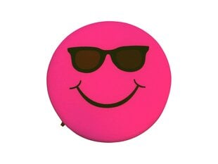 Pufs Wood Garden Smiley Seat Glasses Premium, rozā цена и информация | Детские диваны, кресла | 220.lv