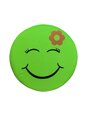 6-u pufu komplekts Wood Garden Smiley Seat Flower Premium, zaļš