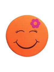 Комплект из 6 пуфов Wood Garden Smiley Seat Flower Premium, оранжевый цена и информация | Детские диваны, кресла | 220.lv