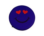 Комплект из 6 пуфов Wood Garden Smiley Seat Hearts Premium, синий