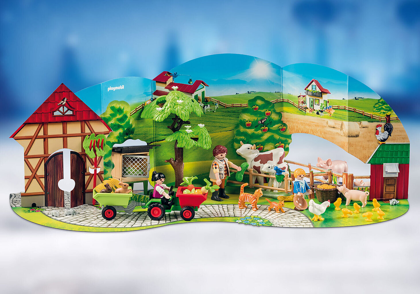 70189 PLAYMOBIL® Adventes kalendāra Ferma cena un informācija | Konstruktori | 220.lv