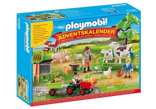 70189 PLAYMOBIL® Advent Calendar Ферма цена и информация | Конструкторы и кубики | 220.lv