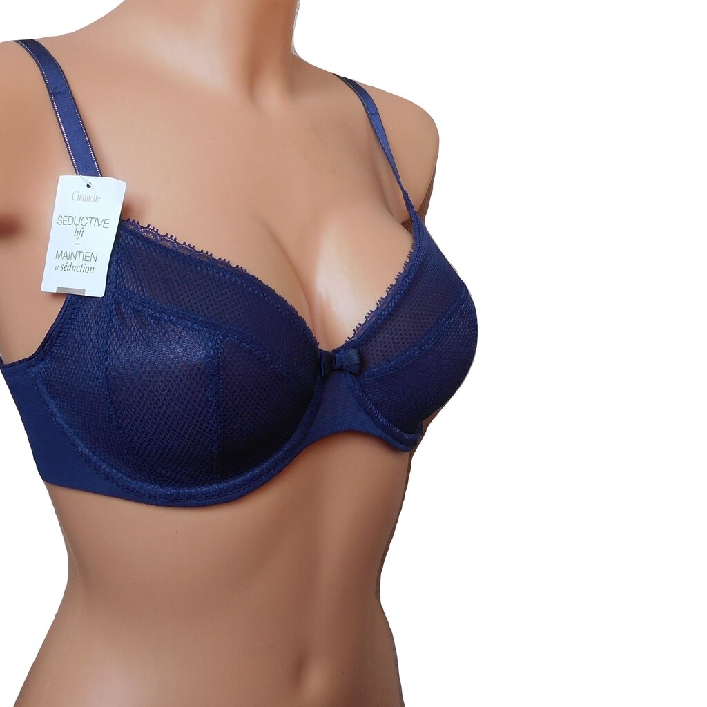 Krūšturis Chantelle Parisian Plunge Bra Sapphire цена и информация | Krūšturi | 220.lv