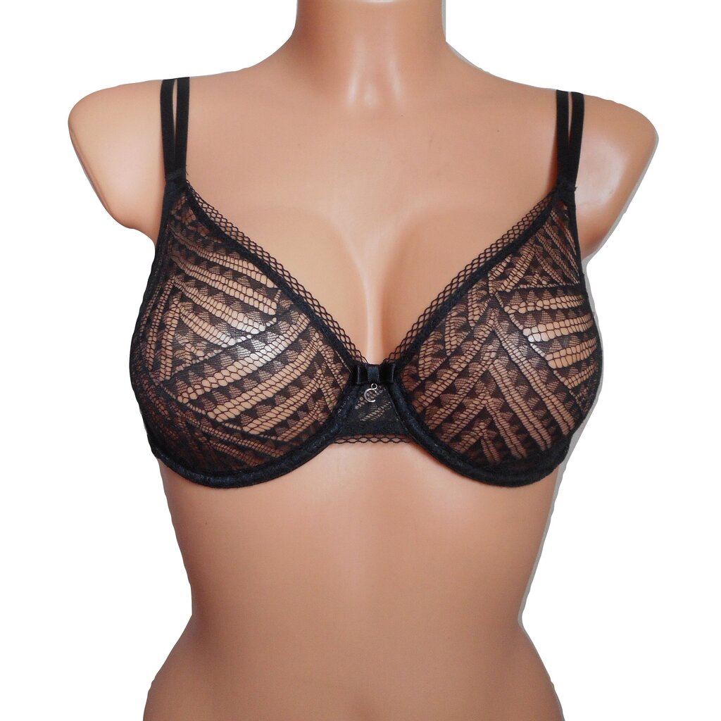 Krūšturis Chantelle Molded Underwire Black cena un informācija | Krūšturi | 220.lv