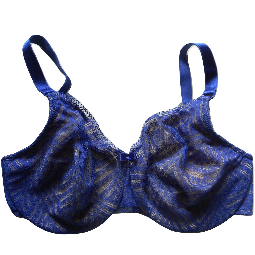 Krušturis Chantelle Illusion Molded Full-Coverage Lace Blue cena un informācija | Krūšturi | 220.lv