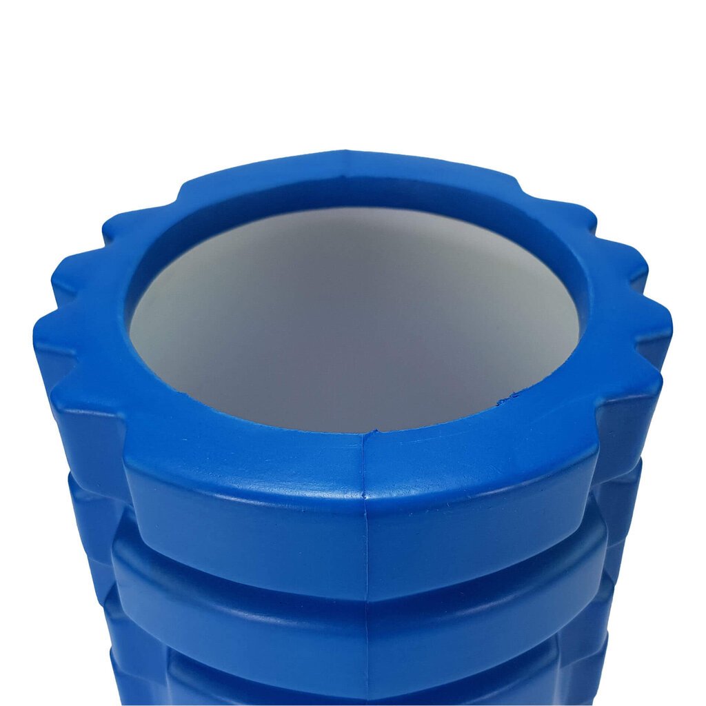 Masāžas treniņu cilindrs Tunturi Yoga Foam 33 cm, zils cena un informācija | Masāžas piederumi | 220.lv