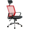 Офисное кресло Nore OCF-9, красное