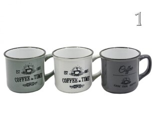 Набор керамических чашек, 3 шт. цена и информация | Стаканы, фужеры, кувшины | 220.lv