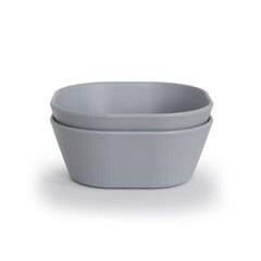 Mushie Набор столовый посуды из двух мисок Cloud цена и информация | Детская посуда, контейнеры для молока и еды | 220.lv