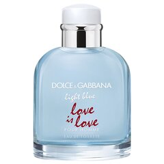 Tualetes ūdens Dolce & Gabbana Light Blue Love Is Love Pour Homme EDT 75 ml цена и информация | Мужские духи | 220.lv