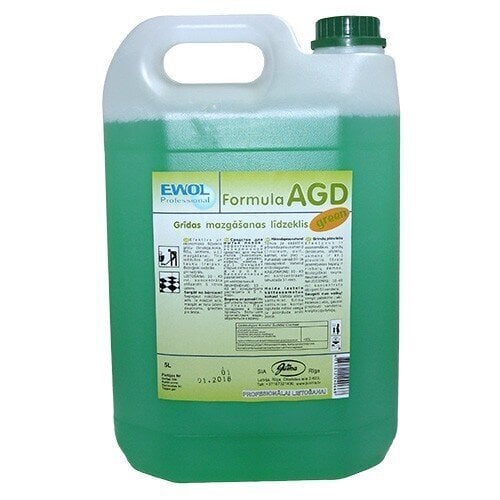 Koncentrēts mazgāšanas līdzeklis grīdām, EWOL AGD Green, 5L cena un informācija | Tīrīšanas līdzekļi | 220.lv