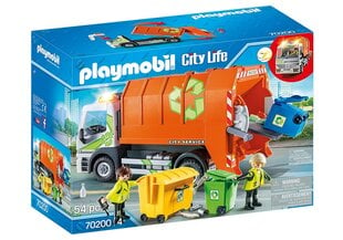 70200 PLAYMOBIL® City Life Мусоровоз цена и информация | Kонструкторы | 220.lv