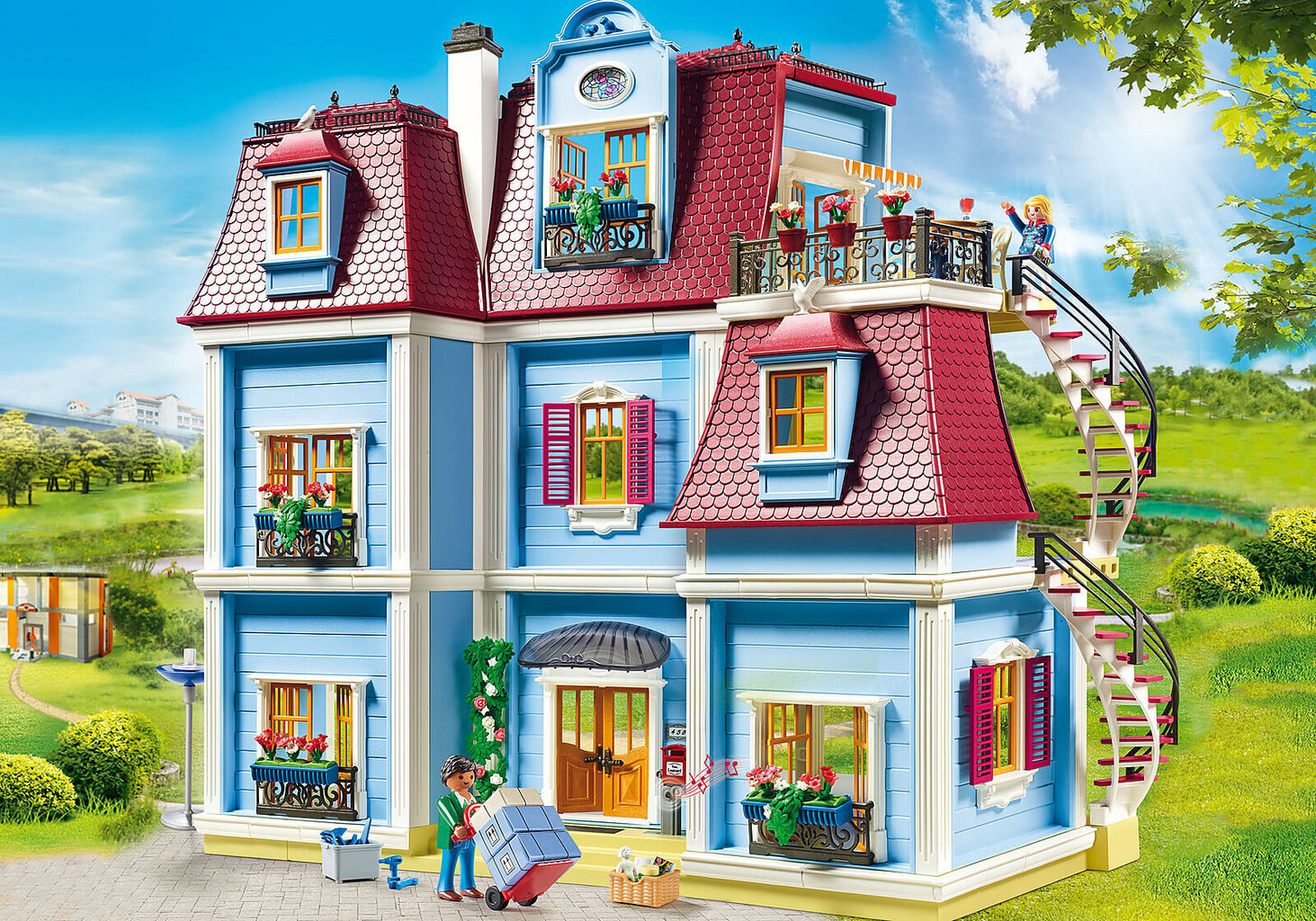 70205 PLAYMOBIL® Dollhouse Кукольный домик цена | 220.lv