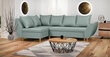 Stūra dīvāns Bellezza Ali, zaļš cena un informācija | Stūra dīvāni | 220.lv