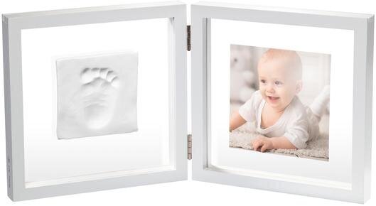 Dubults rāmis ar māla komplektu Baby Art Baby Style цена и информация | Mazuļa nospiedumi | 220.lv