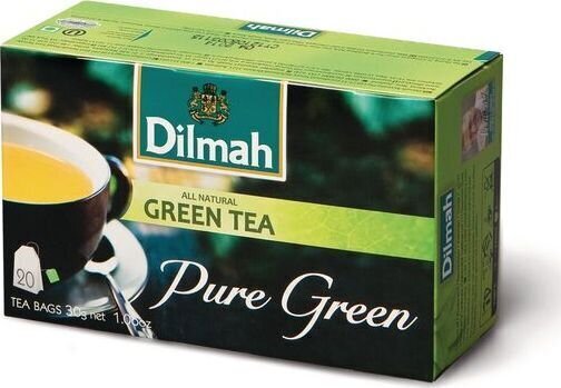 Dilmah zaļā tēja, 30 g цена и информация | Tēja | 220.lv