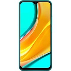 Xiaomi Redmi 9, 64 ГБ, Dual SIM, Ocean Green цена и информация | Мобильные телефоны | 220.lv