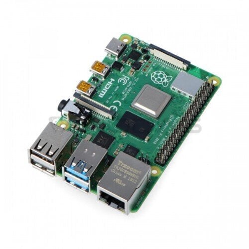 Raspberry Pi 4 model B WiFi DualBand Bluetooth 8GB RAM 1.5GHz цена и информация | Atvērtā koda elektronika | 220.lv