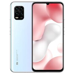 Xiaomi Mi 10 Lite 5G, 128 GB, Dual SIM, White cena un informācija | Mobilie telefoni | 220.lv