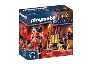 70228 PLAYMOBIL® Novelmore Burnham Raidersio Огненный Мастер цена и информация | Конструкторы и кубики | 220.lv