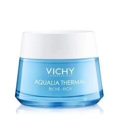 Крем для лица для сухой кожи Vichy Aqualia Thermal, 50 мл цена и информация | Наносите на чистую кожу лица. Подержите около 10-15 минут и смойте водой. | 220.lv