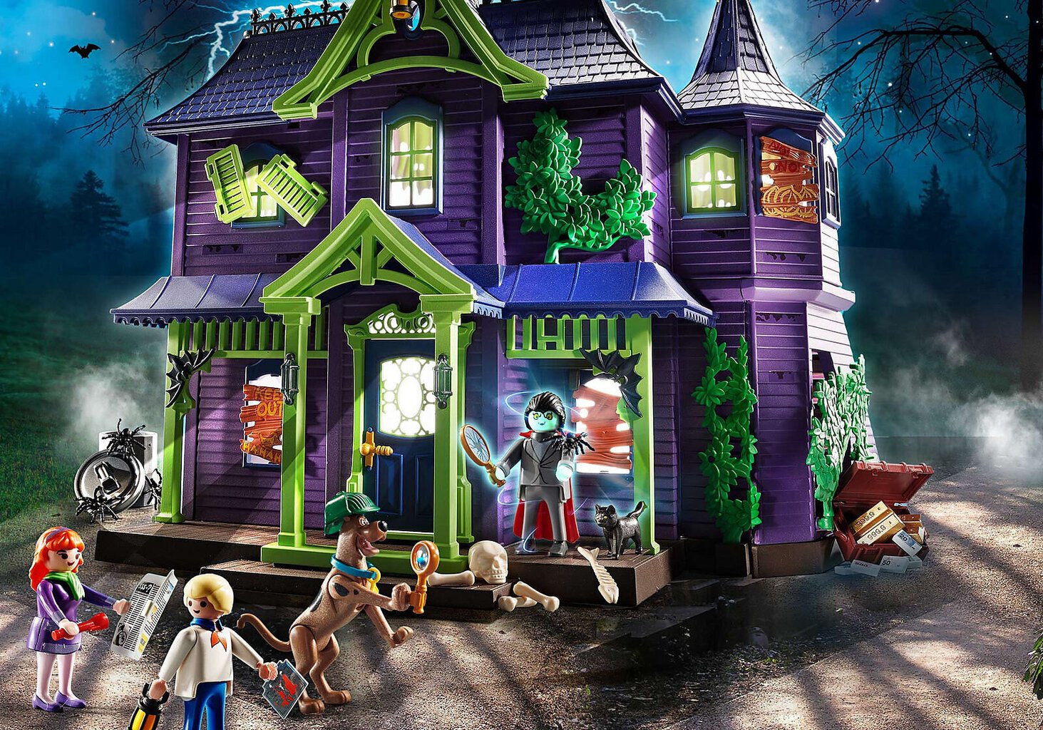 70361 PLAYMOBIL® Scooby-Doo! Piedzīvojums Noslēpumu muižā цена и информация | Konstruktori | 220.lv