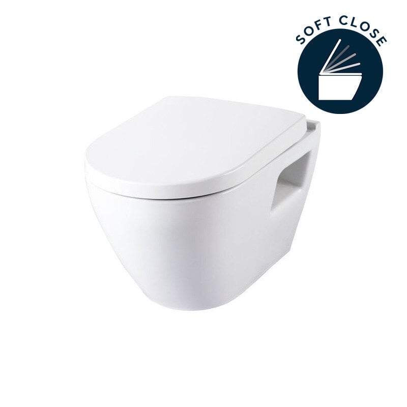 WC komplekts Grohe Serel 5in1: WC slēptais rāmis + tualetes pods + poga + lēni nolaižams vāks + fresh smaržas konteineris + skaņu izolējoša blīve, 39468000 цена и информация | Tualetes podi | 220.lv