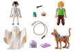 70287 PLAYMOBIL® Scooby-Doo! Scooby, Shaggy un spoks cena un informācija | Konstruktori | 220.lv
