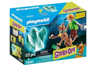 70287 PLAYMOBIL® Scooby-Doo! Scooby, Shaggy и призрак цена и информация | Kонструкторы | 220.lv