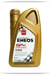 ENEOS GP4T Ultra Enduro 15w50 Fully Synthetic ar esteriem, 1 Ltr motoreļļa cena un informācija | Moto eļļas | 220.lv