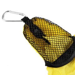 Ātri žūstošs dvielis Spokey Nemo, 40x40 cm, dzeltens cena un informācija | Citas tūrisma preces | 220.lv