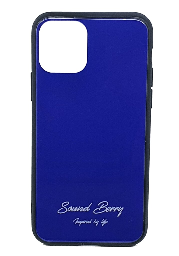 Vāciņš stikla SoundBerry paredzēts Samsung Galaxy S10 PLUS, TUMŠĀK ZILS цена и информация | Telefonu vāciņi, maciņi | 220.lv